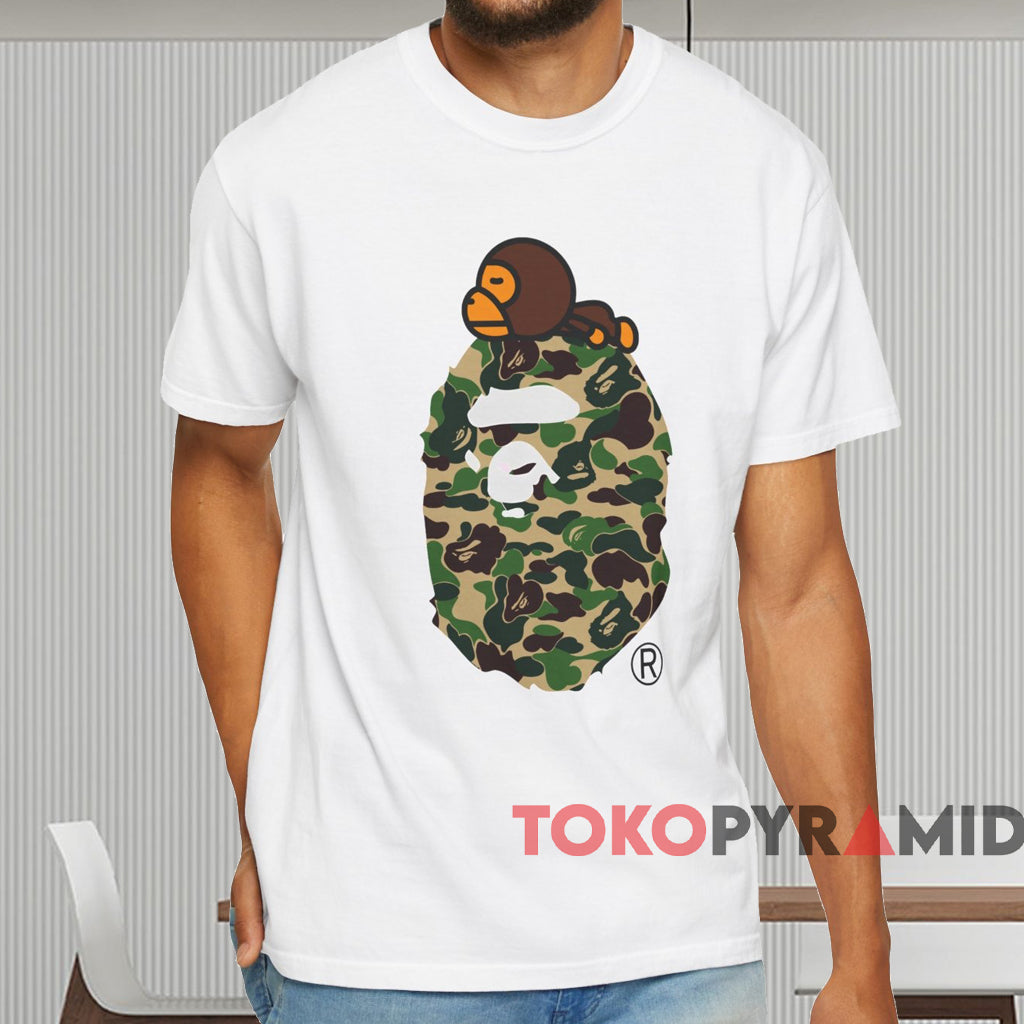 Abc Camo Milo On Big Ape T-shirt