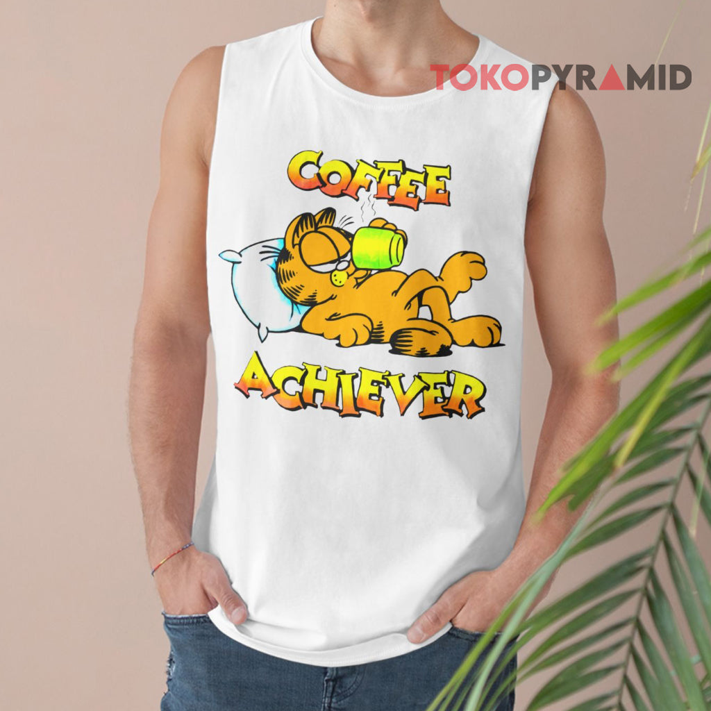 80s Vintage Garfield Coffee Achiever Shirt