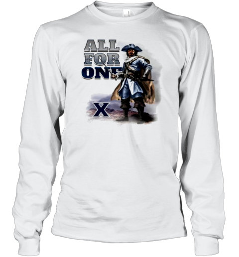 Xavier University All For One Musketeer T-Shirt - Style 2