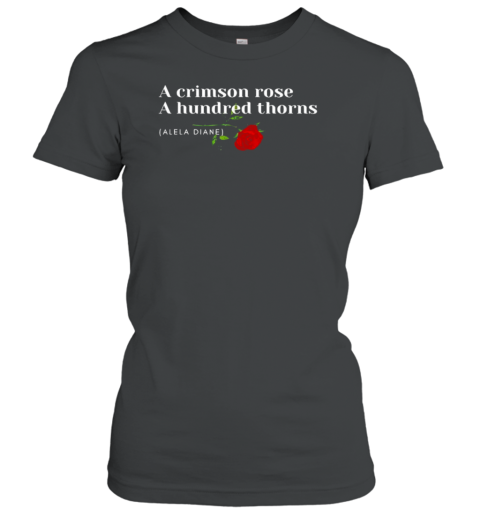 A Crimson Rose A Hundred Thorns Alela Diane T-Shirt