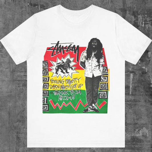 Vintage Stussy x Bob Marley Shirt