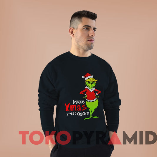 Vintage The Grinch Make Xmas Great Again Donald Trump Sweater