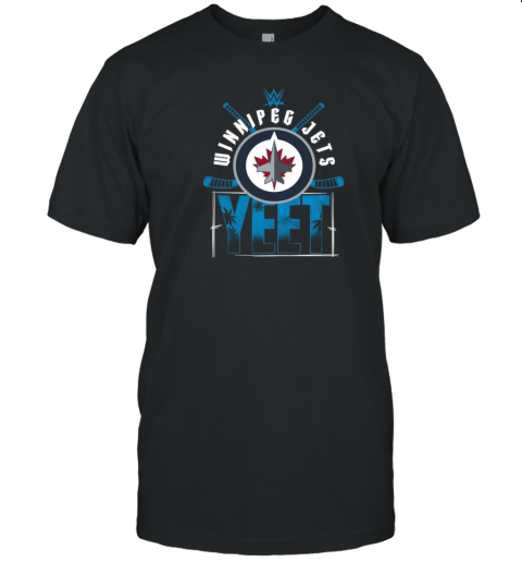 Winnipeg Jets Hockey Jey Uso WWE Yeet T-Shirt