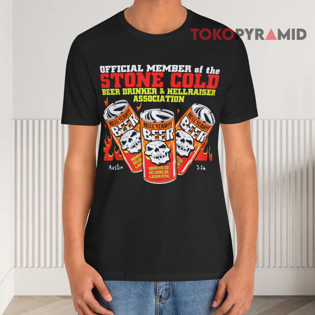 WWE WWF Stone Cold Steve Austin Beer Shirt