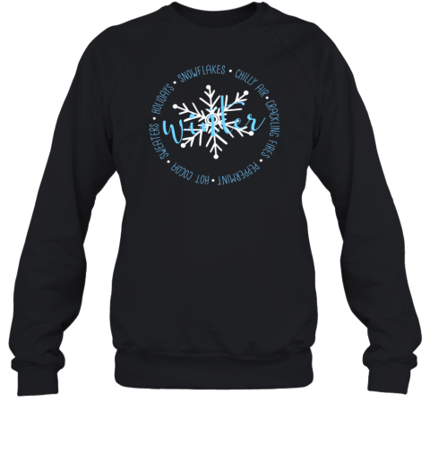 Winter Snowflake Teacher T-Shirt