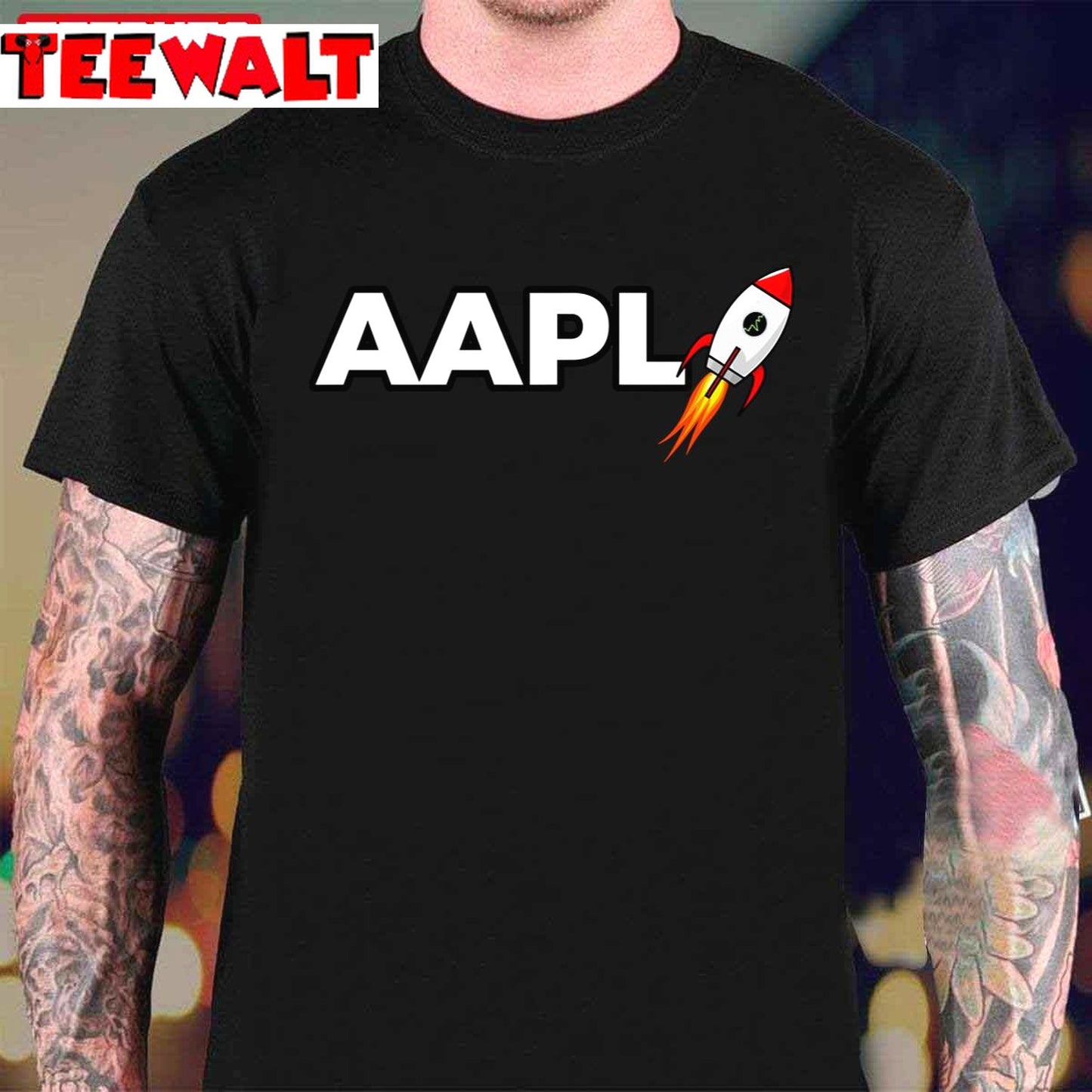 Aapl To The Moon Unisex T-Shirt