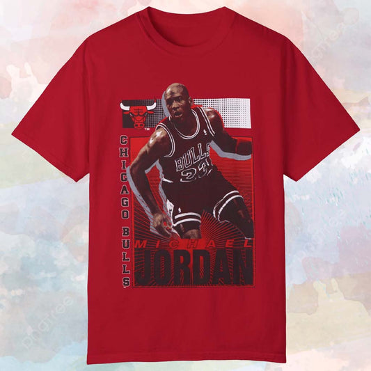 1991 Michael Jordan Chicago Bulls NBA Starter T-shirt