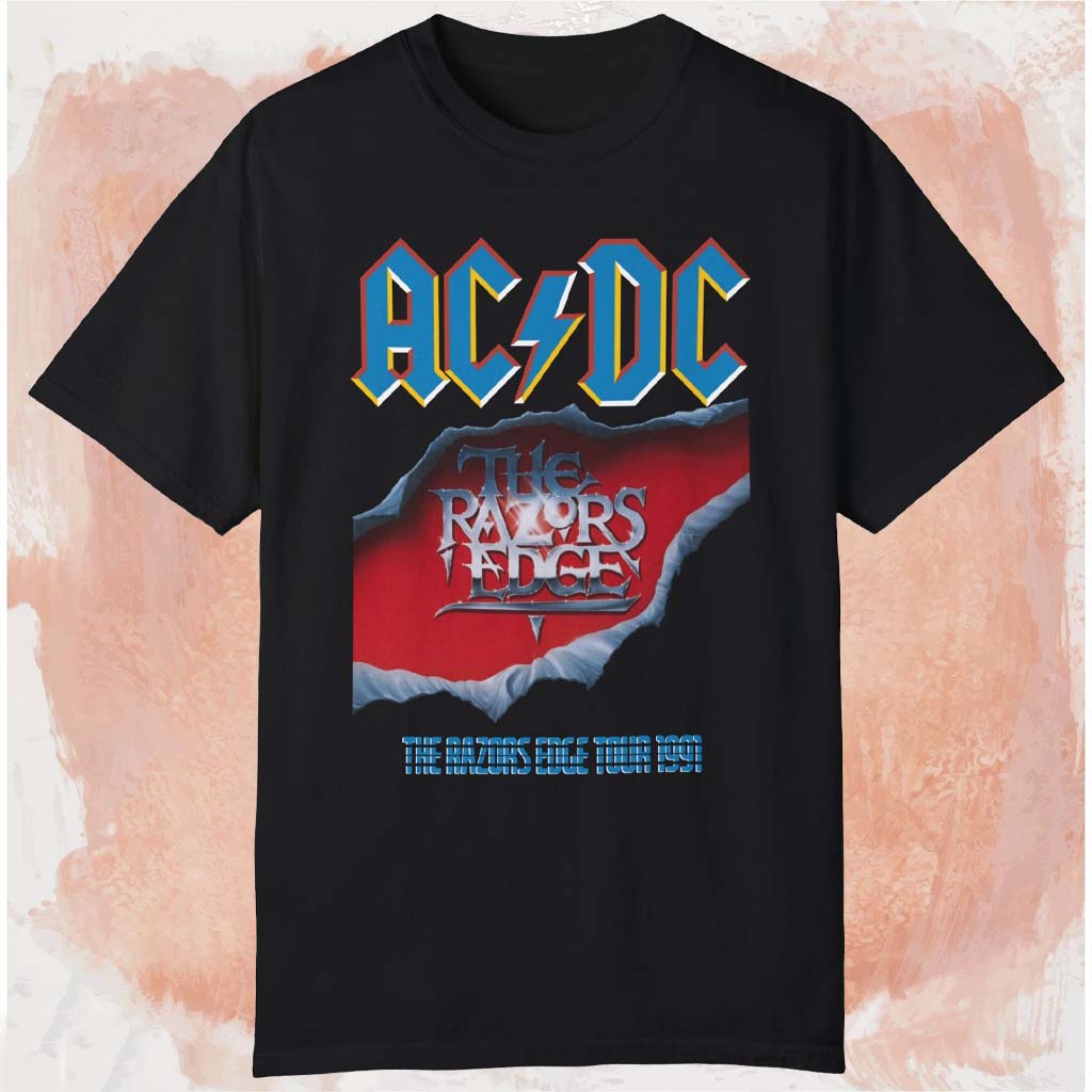 ACDC The Razors Edge Tour 1991 T-shirt