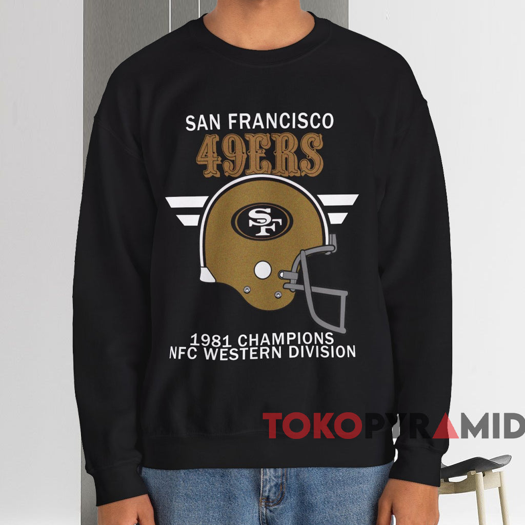 1981 San Francisco 49ers NFC Champions T-shirt