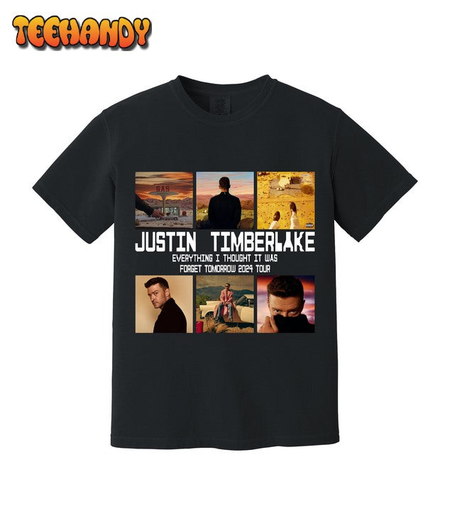 2024 Justin Timberlake Forget Tomorrow World Tour Shirt