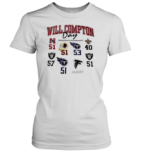 Will Compton Day Taking Place In The Bathroom Almots T-Shirt