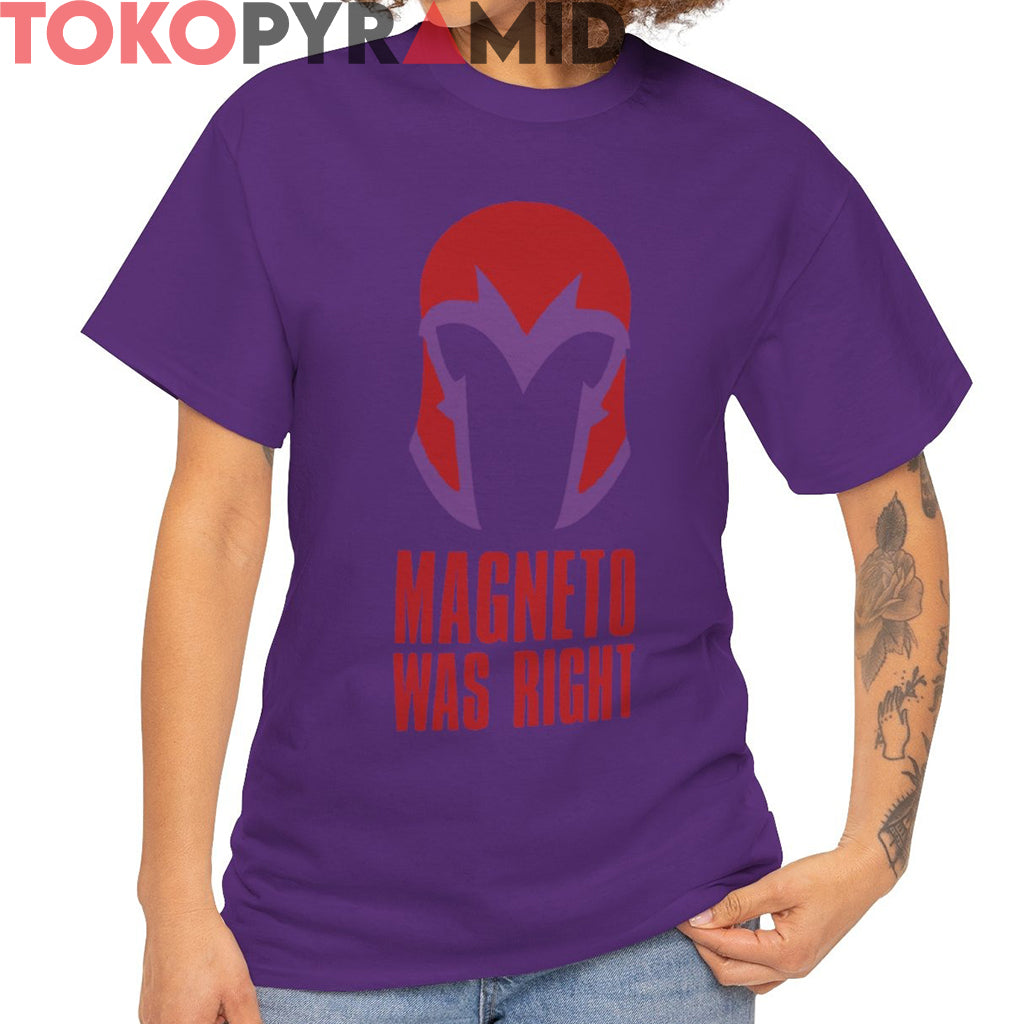 X-Men Magneto Was Right Shirt