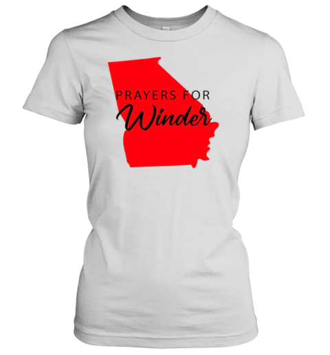 Winder Strong Prayers For Winder Map T-Shirt