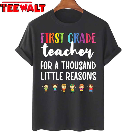 1st Grade Teacher Gifts First Grade Crew 1st Team Unisex T-Shirt