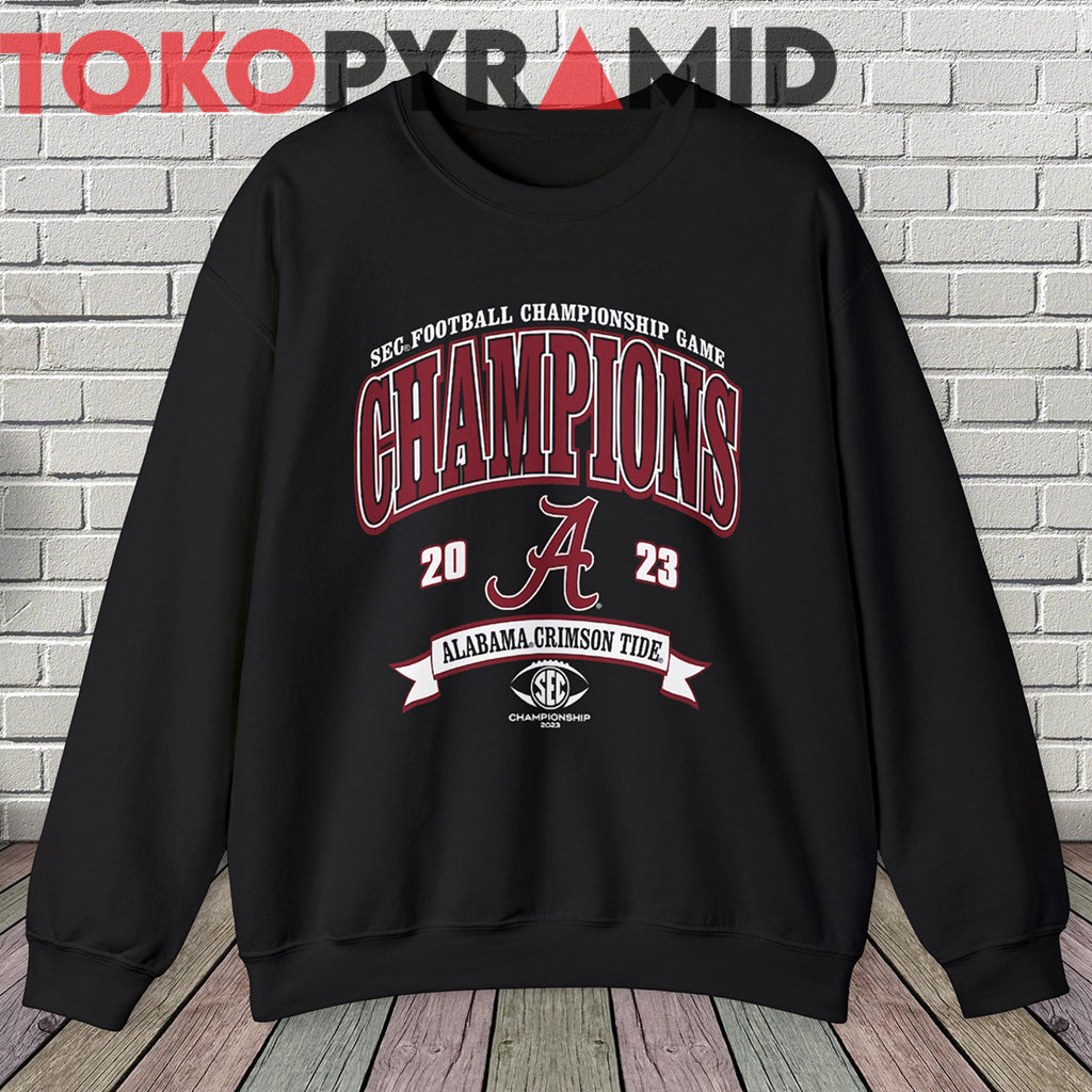 Alabama Crimson Tide 2023 Shirt SEC Football Conference Champions