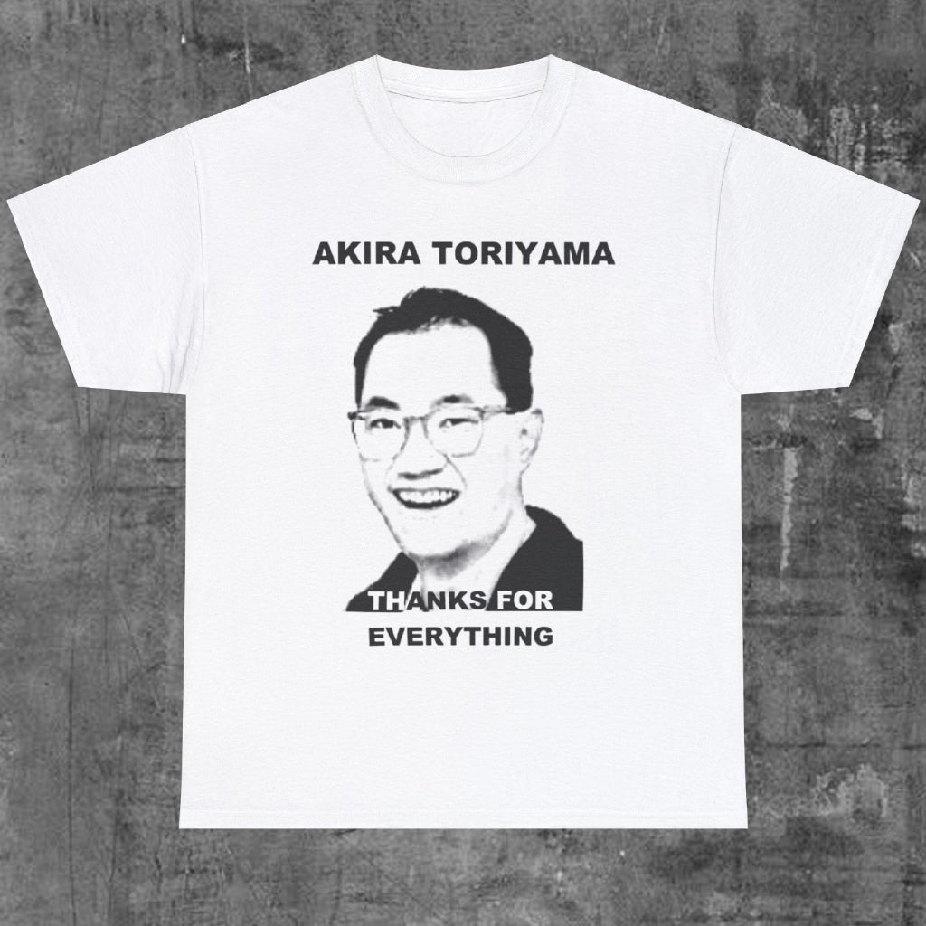 Akira Toriyama Thank You Everything Shirt