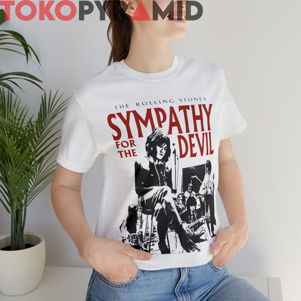 Vintage The Rolling Stones Sympathy For The Devil Rare T-shirt