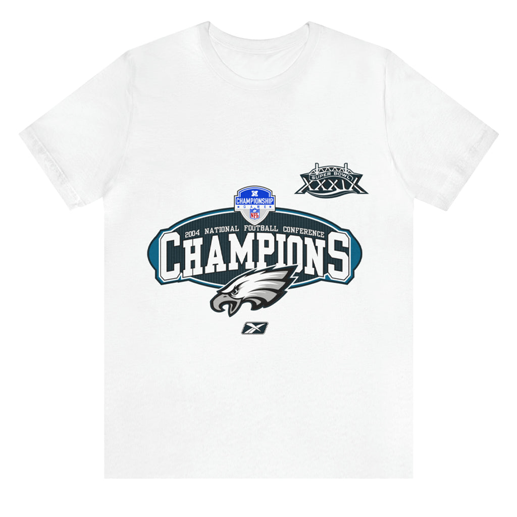 2004 Philadelphia Eagles Super Bowl XXXIX NFC T-shirt