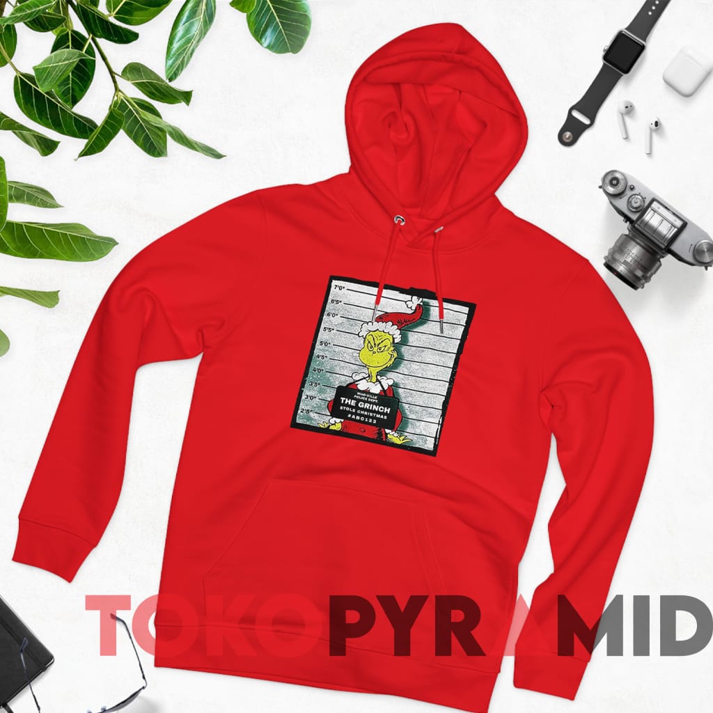 Vintage The Grinch Dr. Seuss Mugshot Christmas Unique Sweater