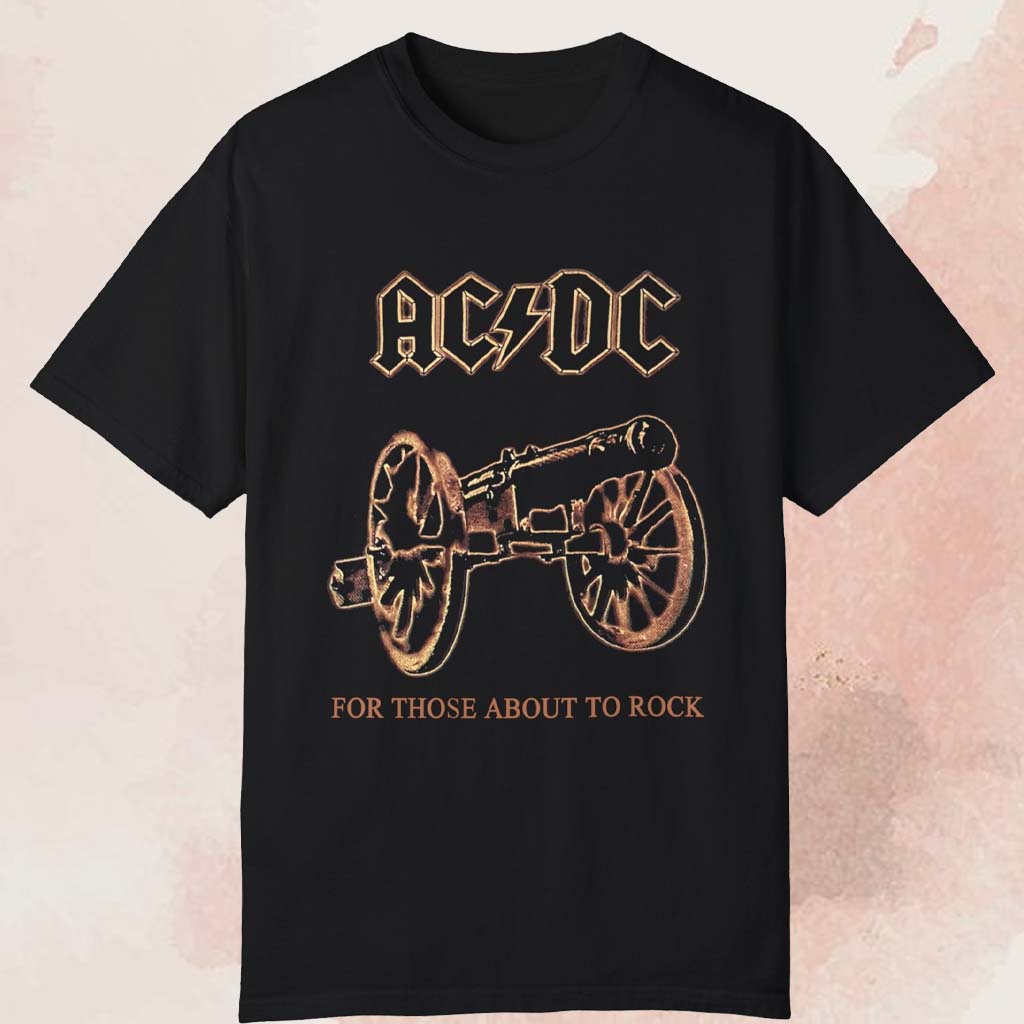 ACDC For Those About To Rock T-shirt