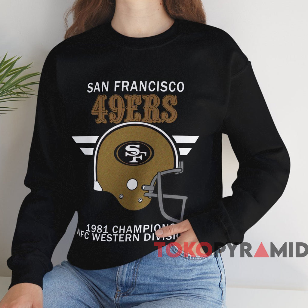 1981 San Francisco 49ers NFC Champions T-shirt