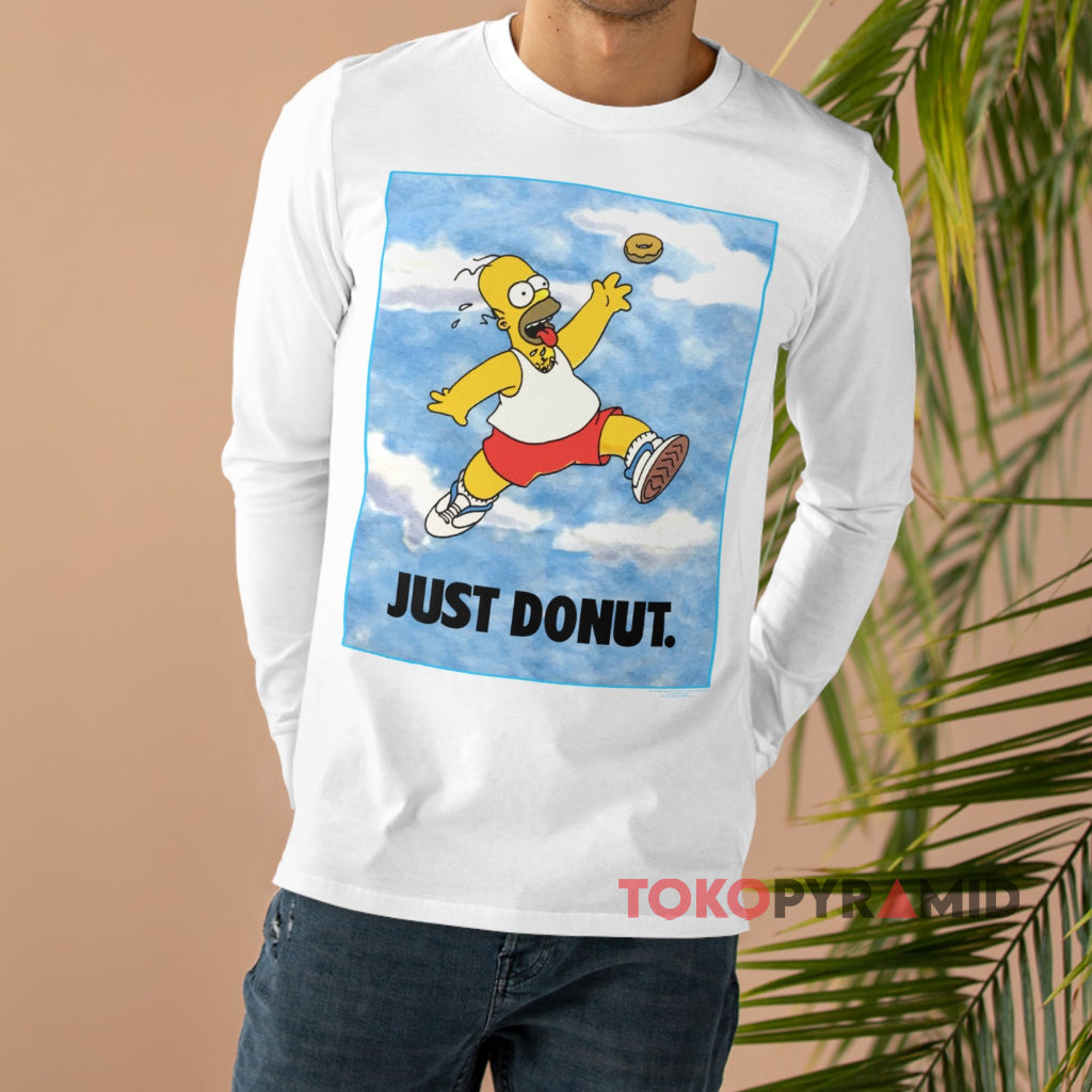 Vintage The Simpson Homer Simpson Just Donut Shirt