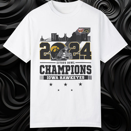 2024 Citrus Bowl Champions Iowa Hawkeyes T-shirt