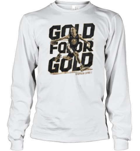 Wonderful Gold For Gold Stephen Curry T-Shirt