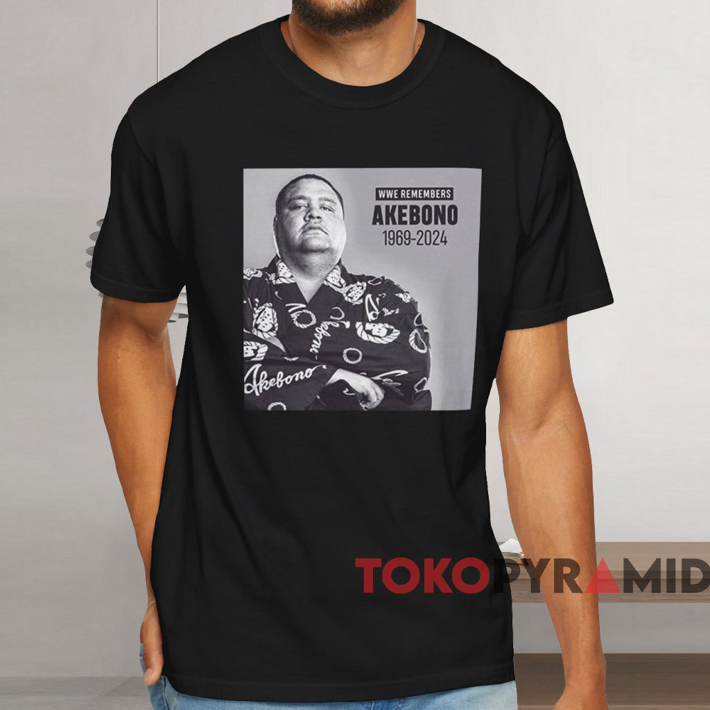 WWE Remembers RIP Akebono 1969-2024 Shirt