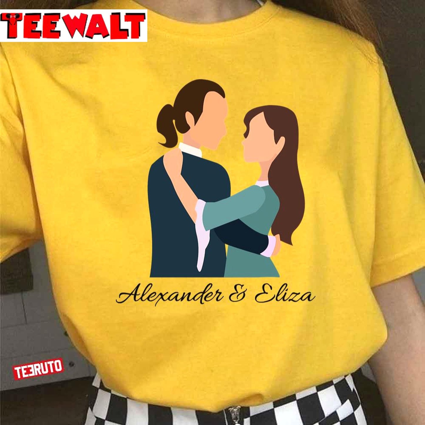 Alexander And Eliza Hamilton Unisex T-Shirt