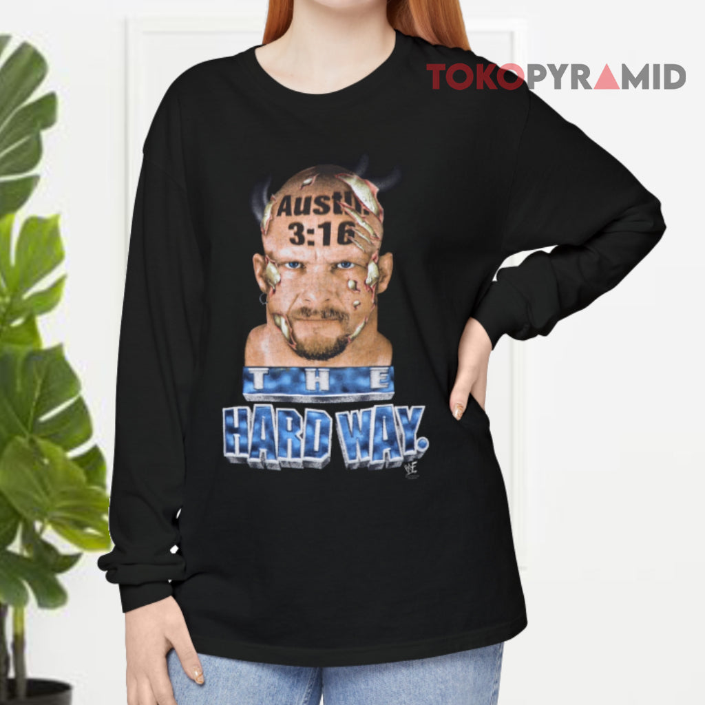 WWF 90's Stone Cold Steve Austin The Hard Way Shirt