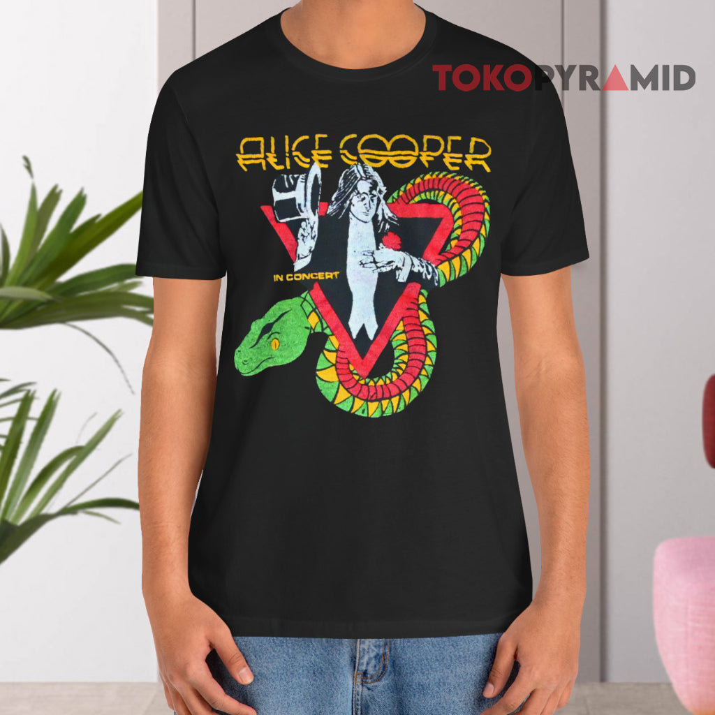 1970s Alice Cooper Vintage Tour Band Shirt