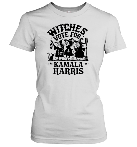 Witches Vote For Kamala Harris Funny Halloween Gift 2024 T-Shirt