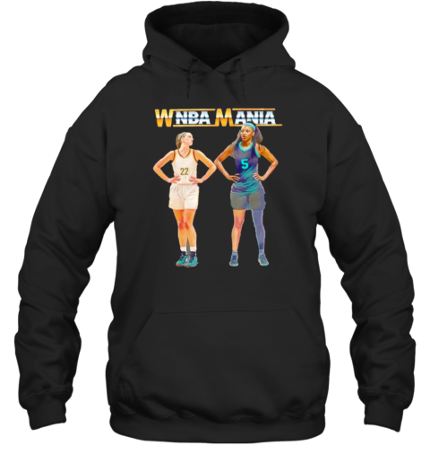 Wnbamania Caitlin Clark And Angel Reese T-Shirt