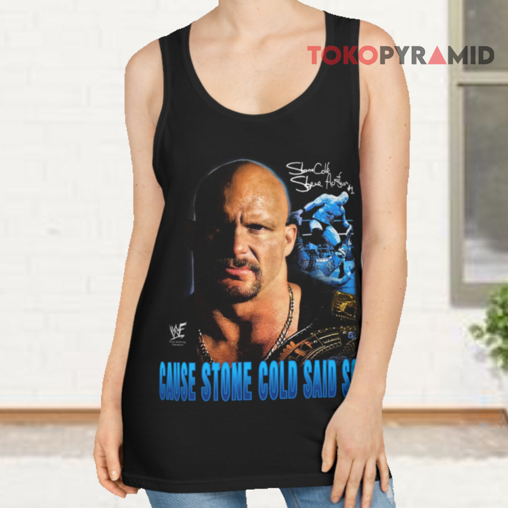 90s Vintage Steve Austin Cause Stone Cold Said So Shirt