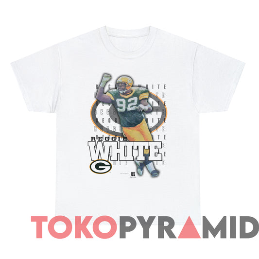 90s Reggie White Green Bay Packers NFL Football T-shirt