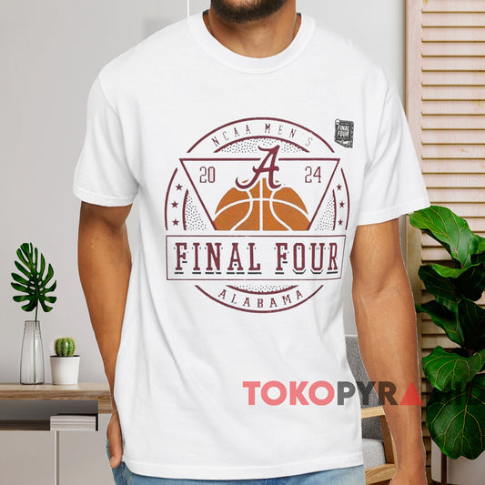 Alabama Crimson Tide 2024 NCAA Men’s Basketball Final Four Shirt Style 02