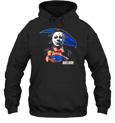 Adelaide Football Club AFL Halloween Michael Myers T-Shirt