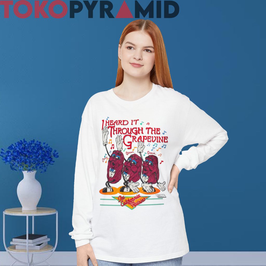 80s I Heard It Through The Grapevine Shirt California Raisins Shirt