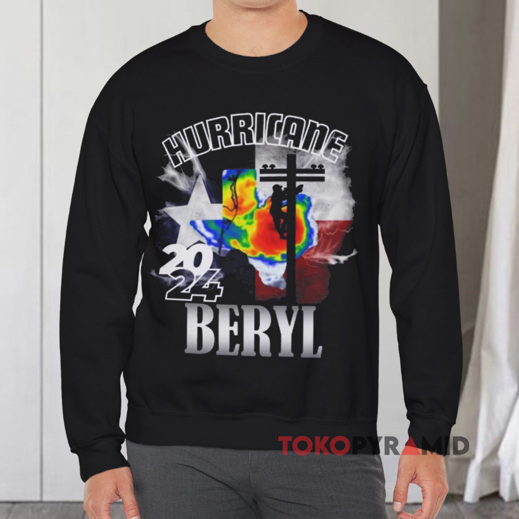 2024 Hurricane Beryl Texas Shirt