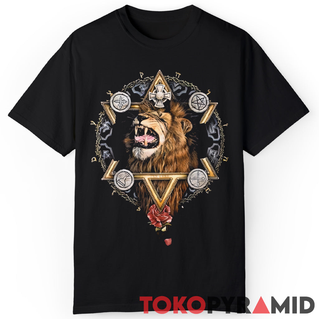 Alchemy Gothic Leon Zodiac Sign T-shirt