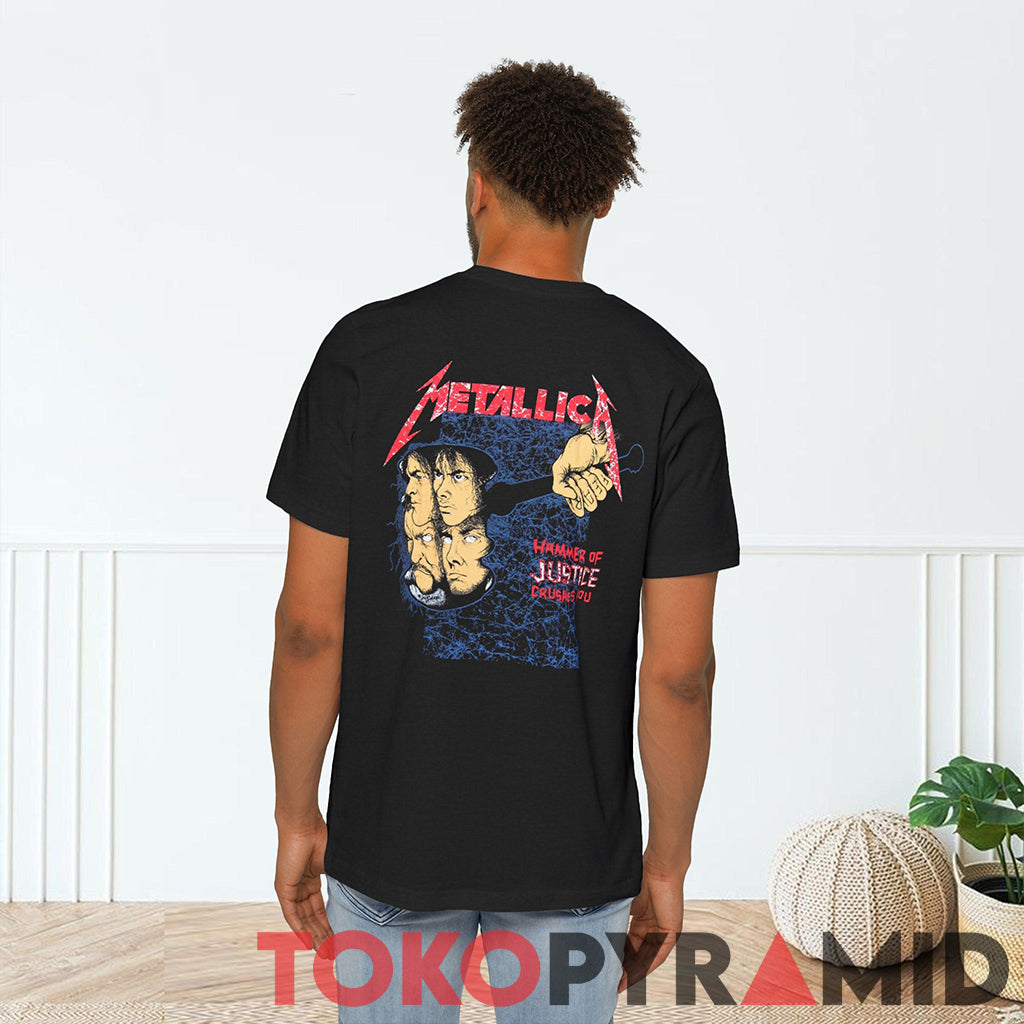 1988 Metallica And Justice For All Shirt 2-sided