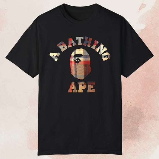 A Bathing Ape Bape Burberry T-shirt