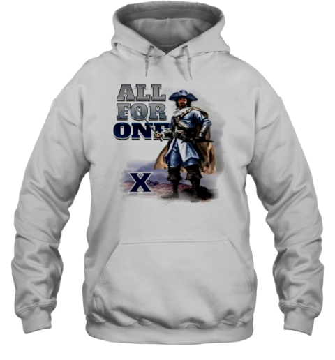 Xavier University All For One Musketeer T-Shirt - Style 2