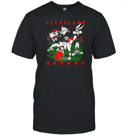 Vintage NFL Cleveland Browns Looney Tunes T-Shirt