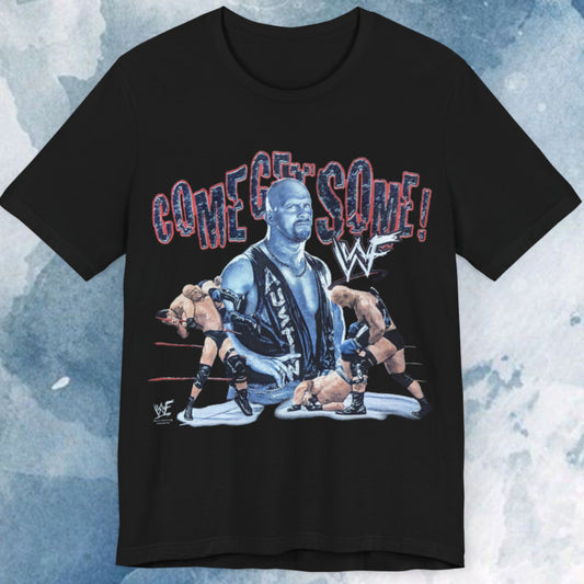 WWF Come Get Some Stone Cold Steve Austin Vintage Shirt