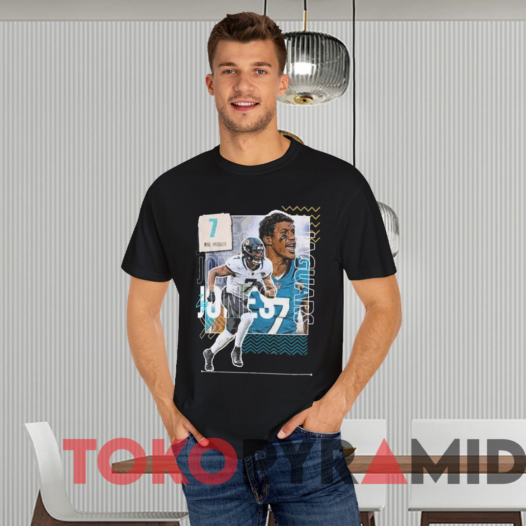 Zay Jones Paper Poster Jacksonville Jaguars T-Shirt