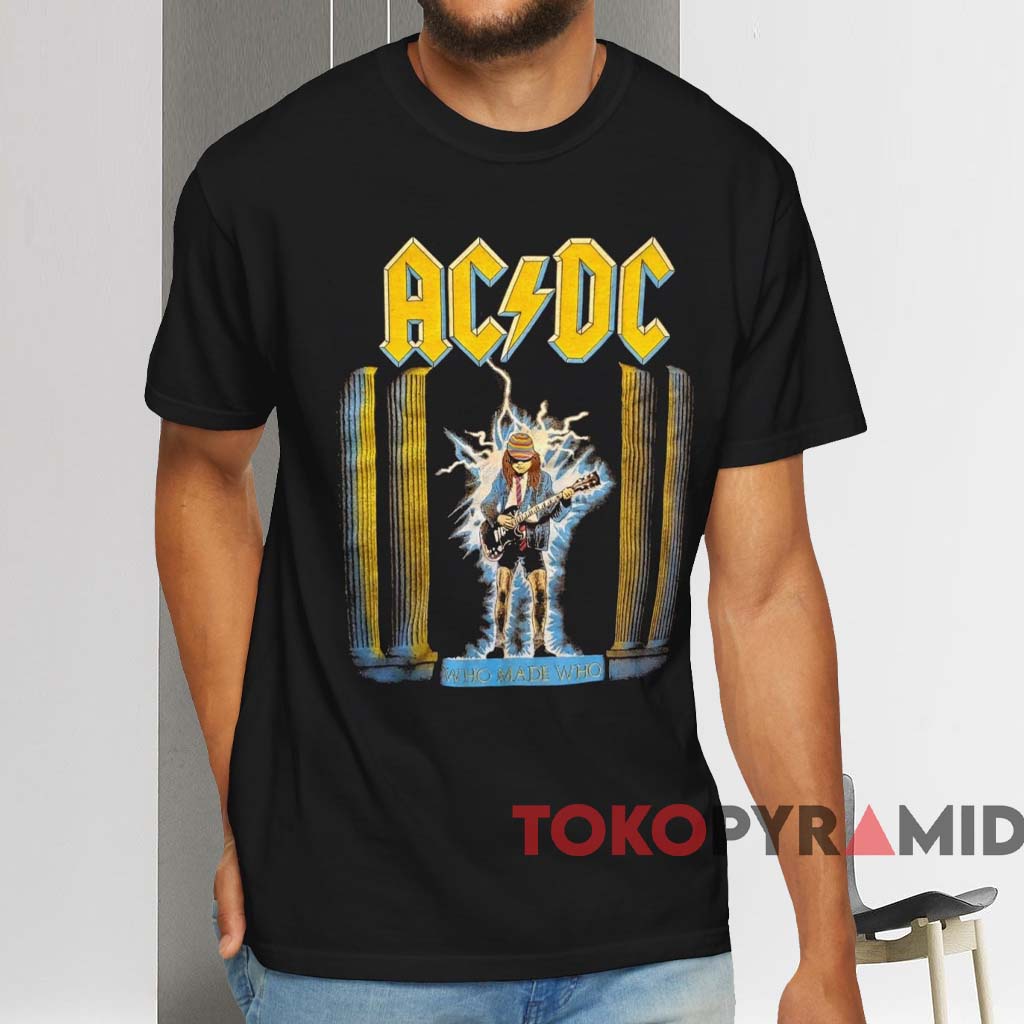 1986 ACDC Who Made Who North American Tour T-shirt