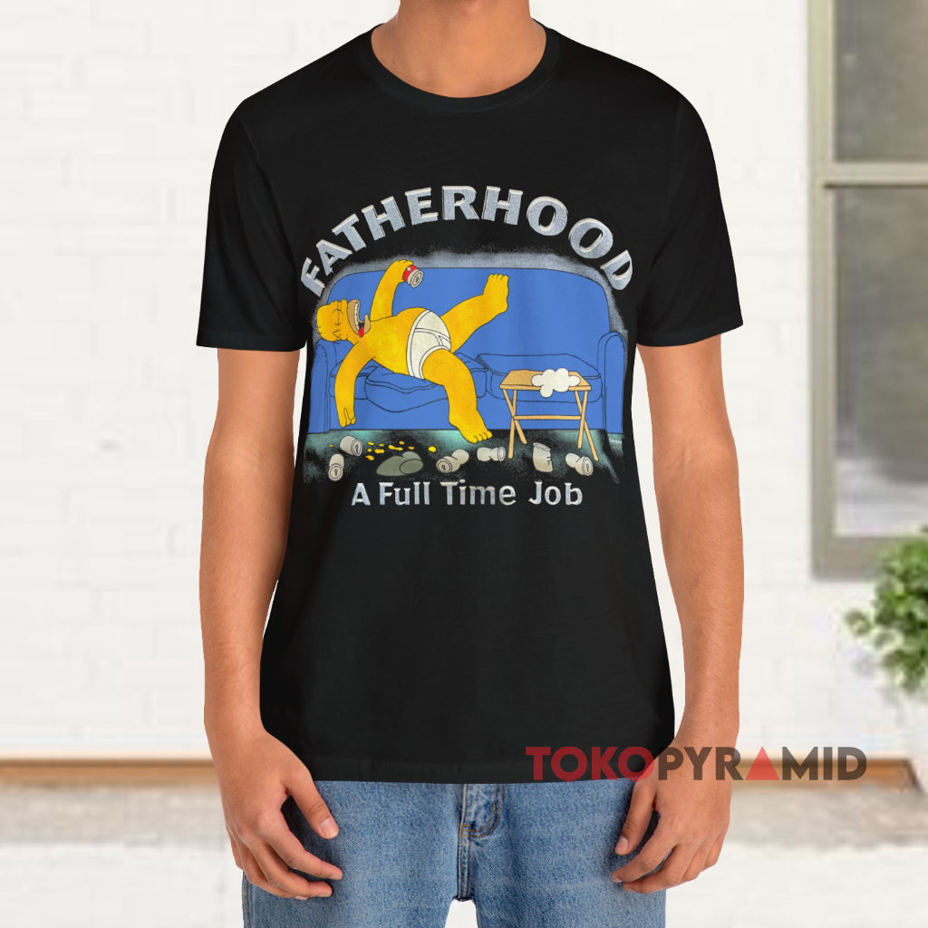 Vintage The Simpsons Homer Fatherhood 1998 Shirt