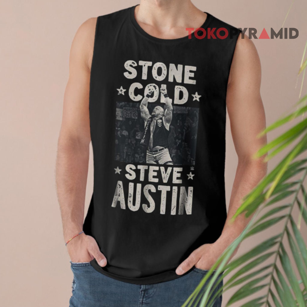 WWE Stone Cold Steve Austin 1 Color Arms Up Shirt